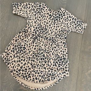 Huxbaby Leopard Swirl Dress - Honeycomb Size 4